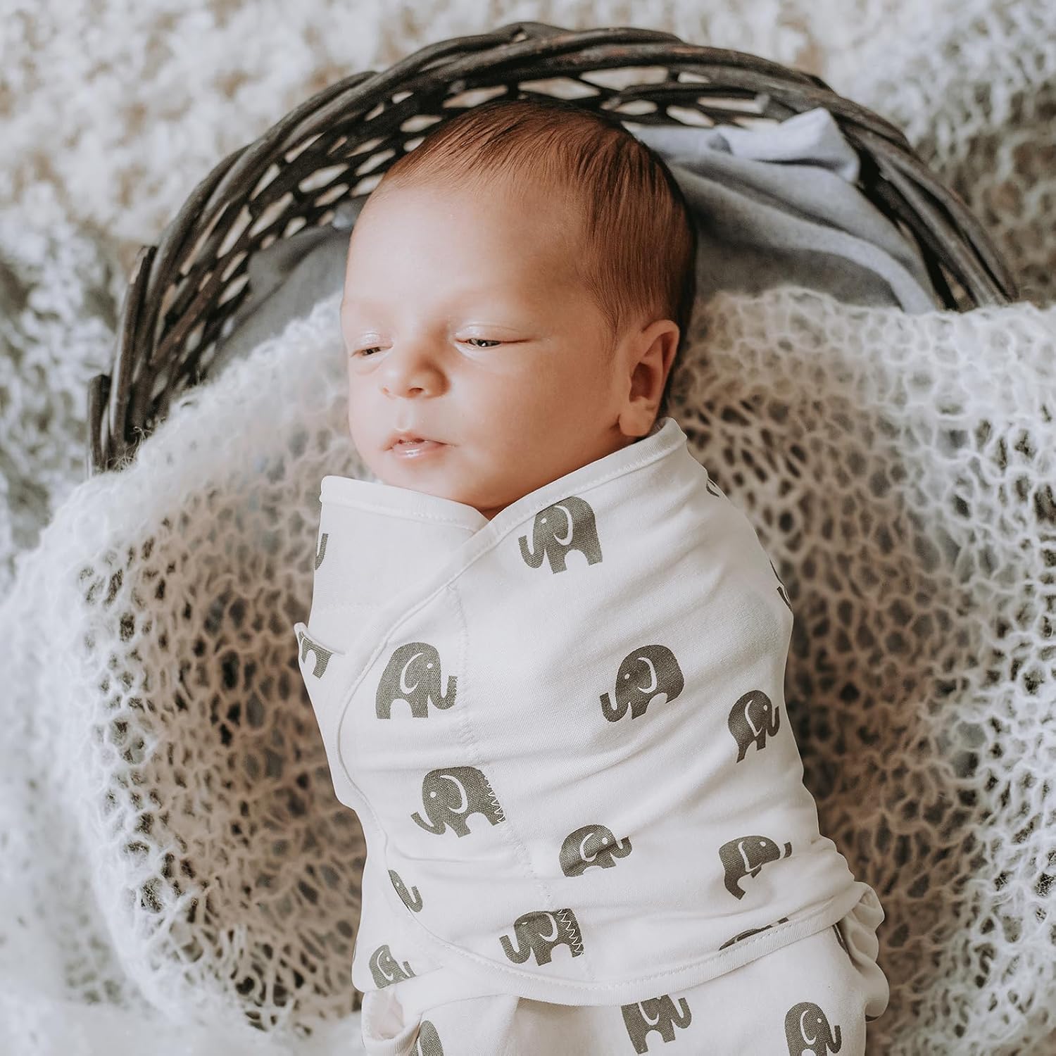 GLLQUEN BABY Baby Swaddle Wraps for 0-3 Months Newborn,Oeko-tex100,100% Breathab...