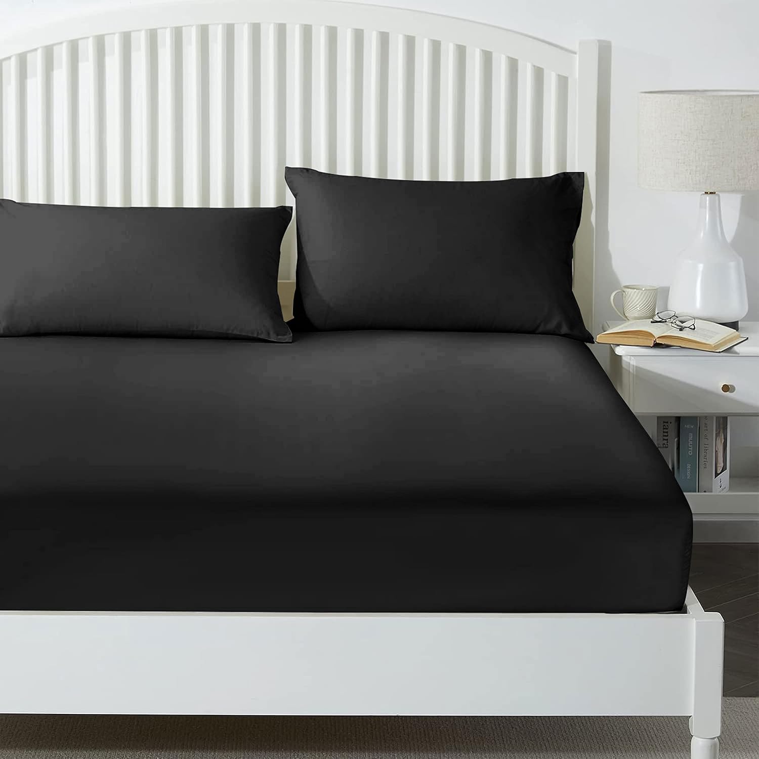 Yorkshire Bedding King Size Fitted Sheets, Unique Bed Sheets with Elastic Corner...