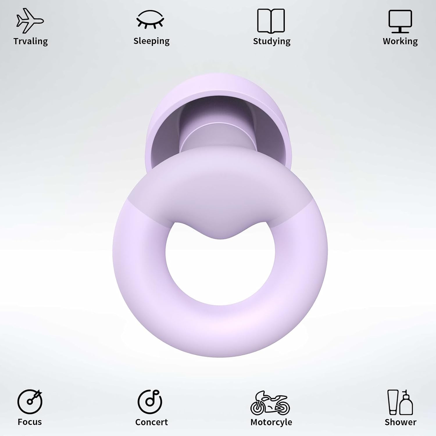 Ear Plugs for Sleeping, Special Hearing Protection Ear Plugs for Concert, High-Q...