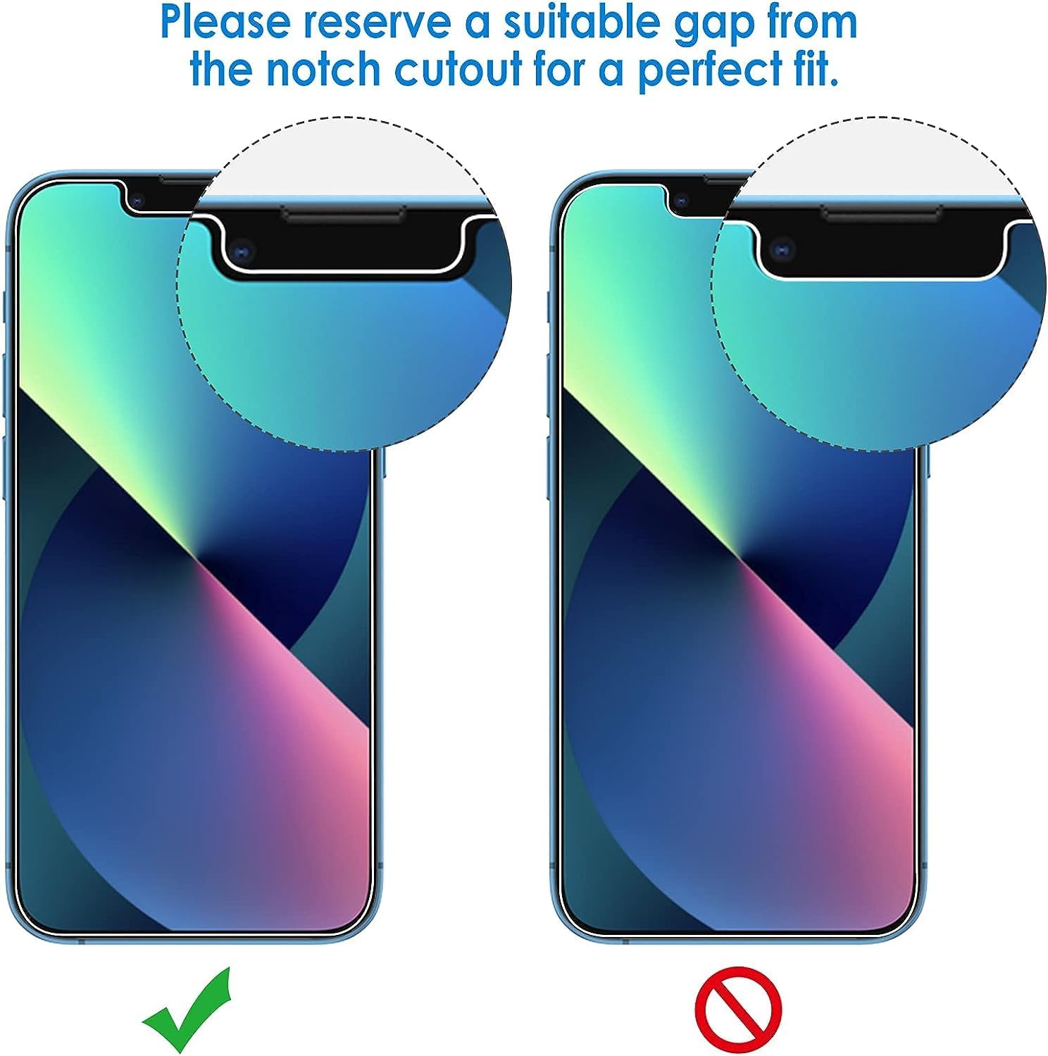 JETech Screen Protector for iPhone 16e 2025, iPhone 13/13 Pro 6.1-Inch, Tempered...