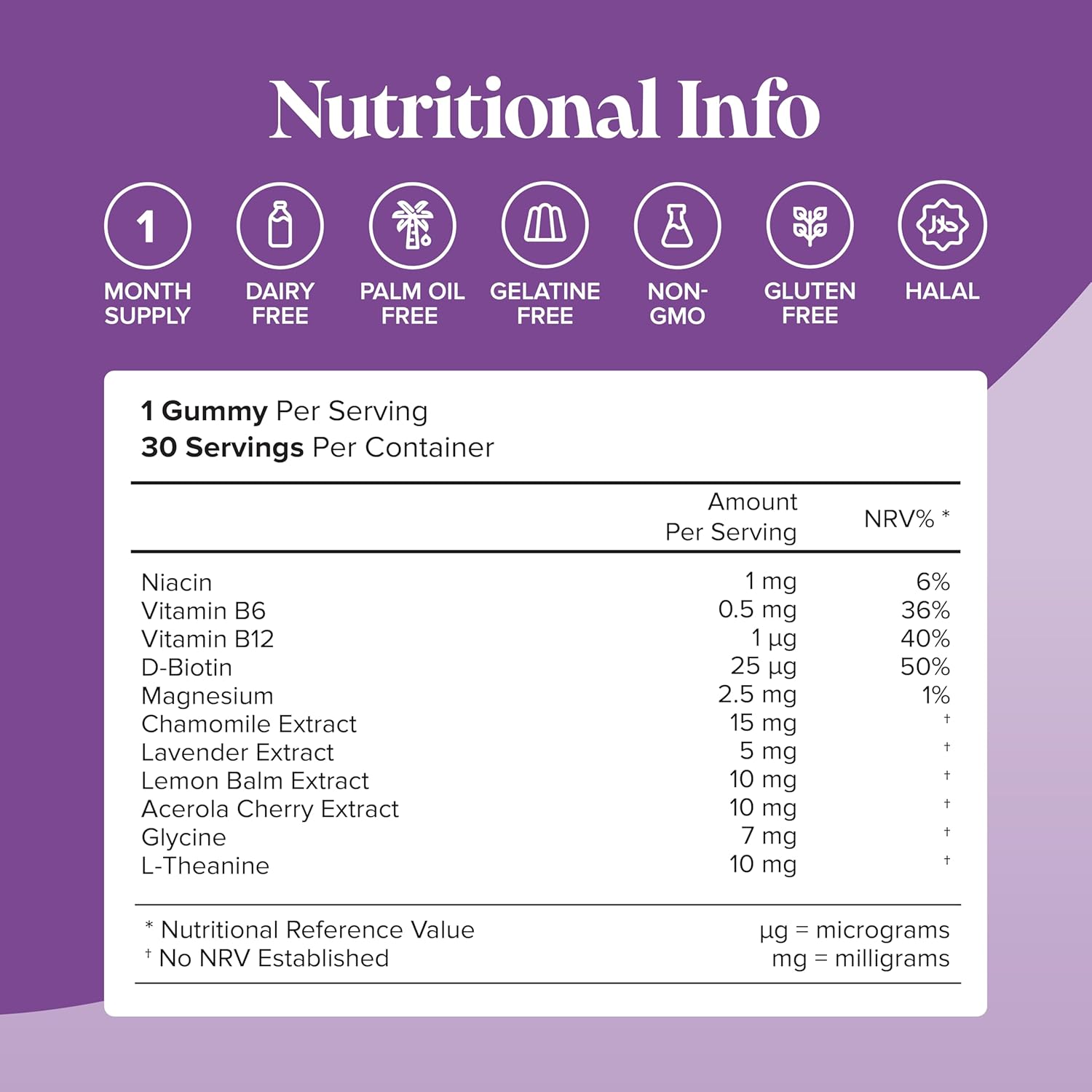 Kids Night-Time Gummies - 30 Gummies - Magnesium, L-Theanine, Vitamin B Complex...