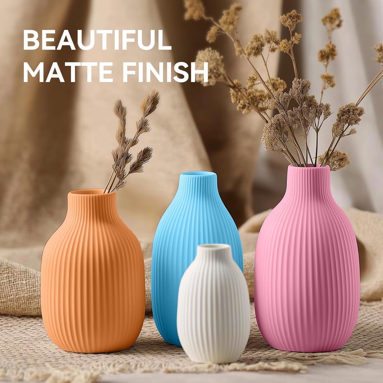 SUNLU 10KG PLA Matte Filament 1.75mm Bungle, Muticolor PLA 3D Printer Filament w...