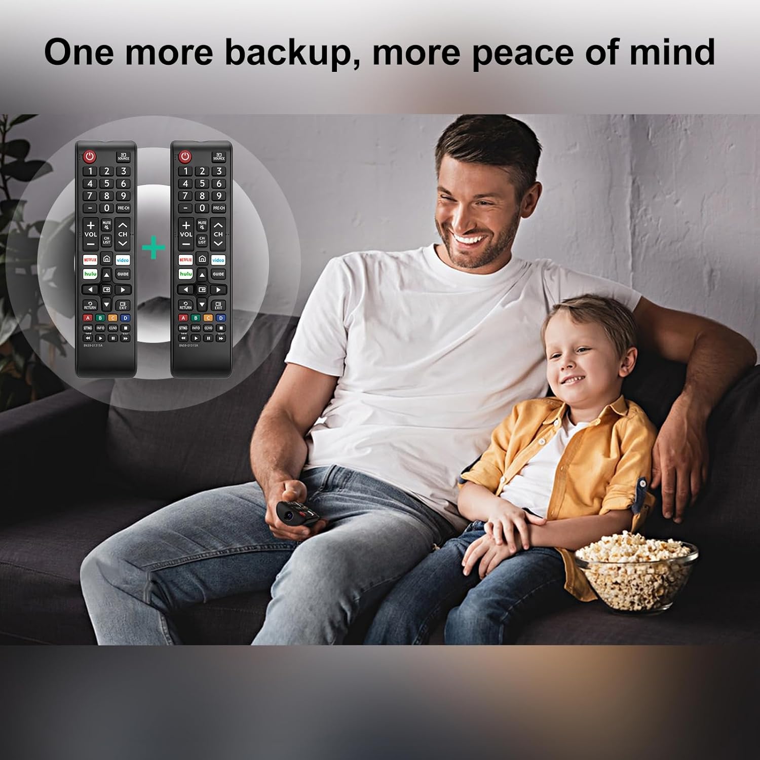 【Pack of 2】 New Universal Remote for All Samsung TV Remote, Replacement Compat...