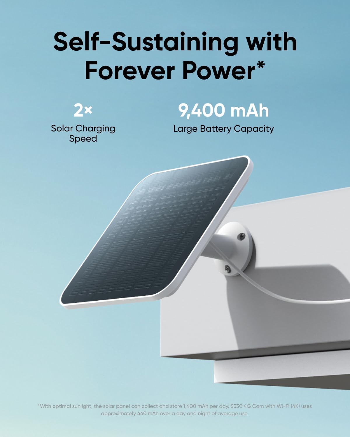eufy Security 4G LTE Cam S330, 4K Cellular Solar Security Cameras Wireless Outdo...