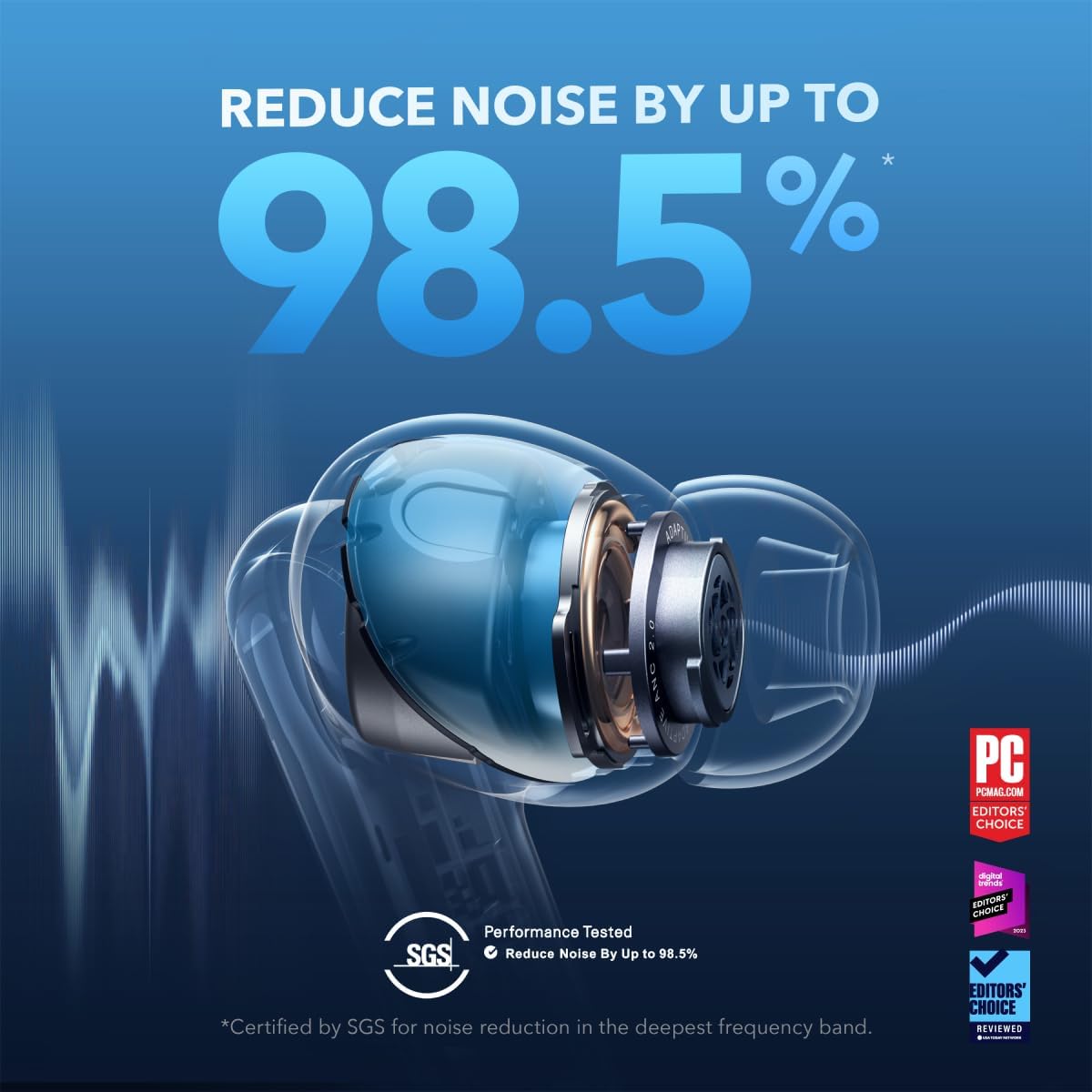 Soundcore by Anker Liberty 4 NC Wireless Earbuds,...