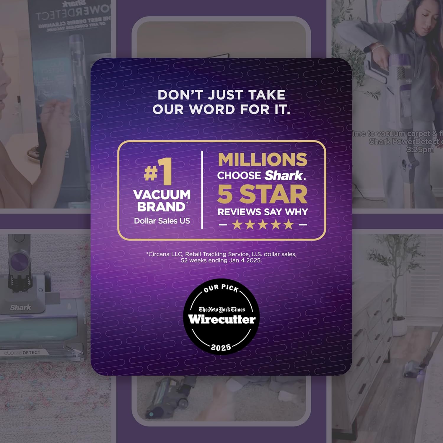 Shark Cordless Vacuum Cleaner with HEPA Filter, PowerDetect Clean & Empty, Power...