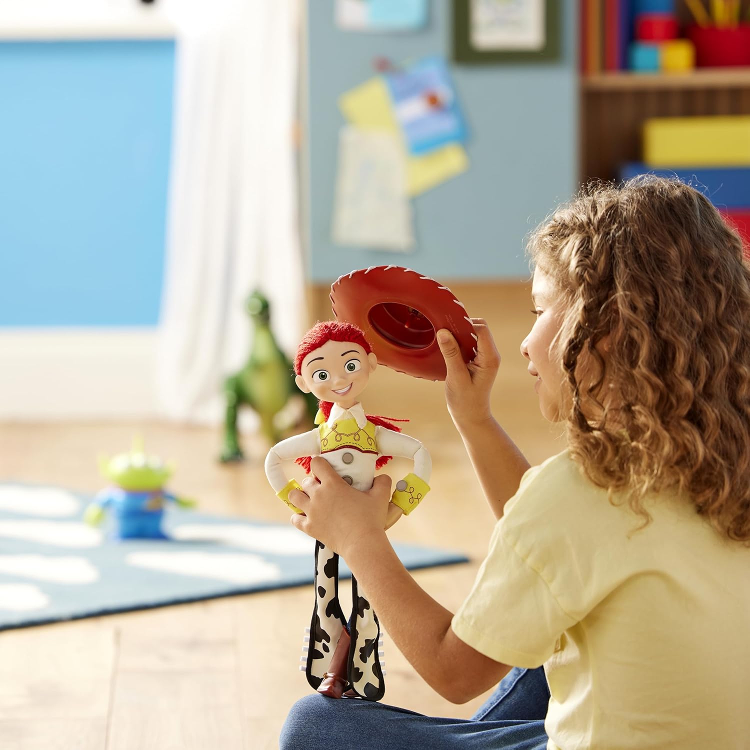 Disney Store Jessie Interactive Talking Doll, Special Toy Story Cowgirl Action F...