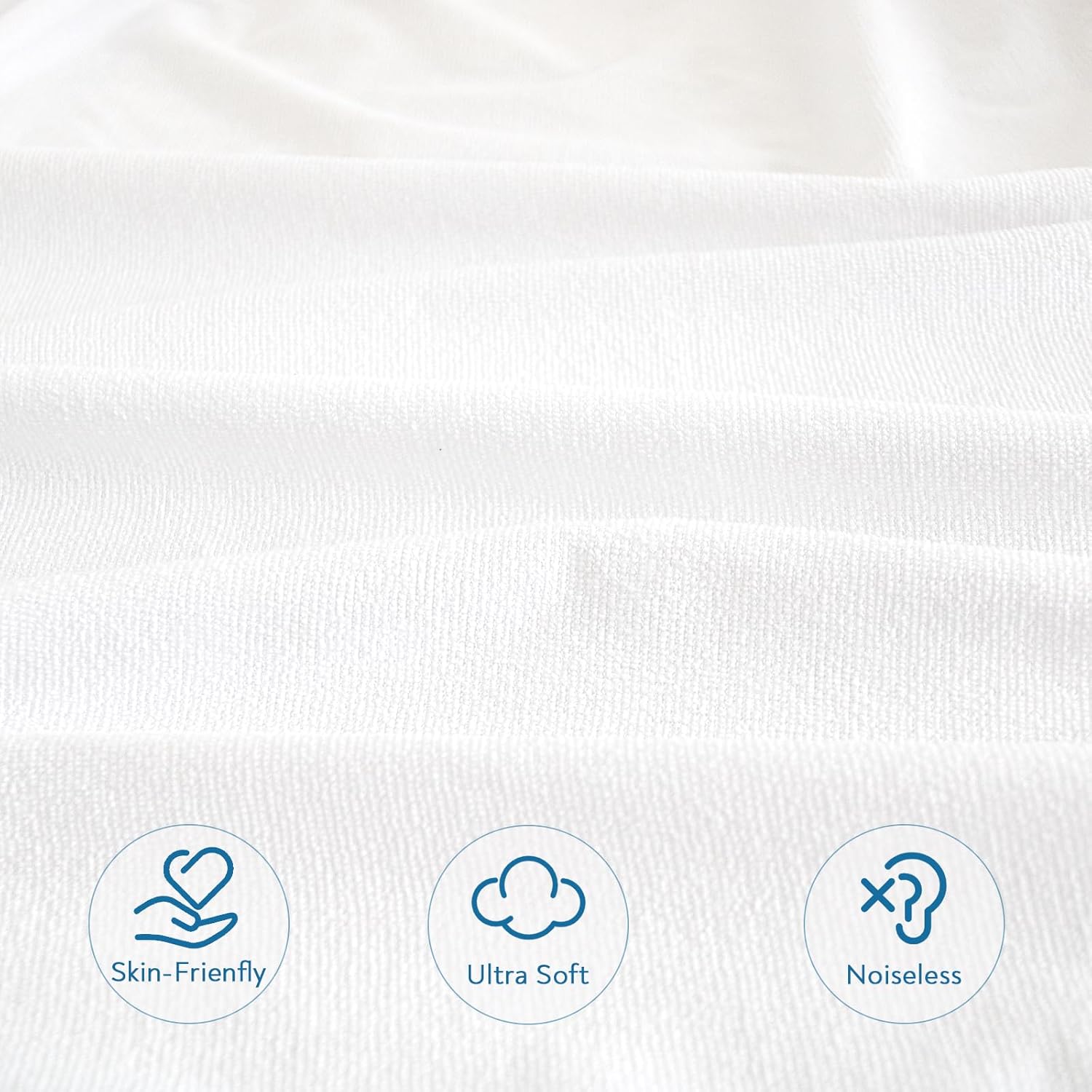 Queen Mattress Protector Waterproof Cover Absorbent Fitted Sheet up - 18'' Deep...