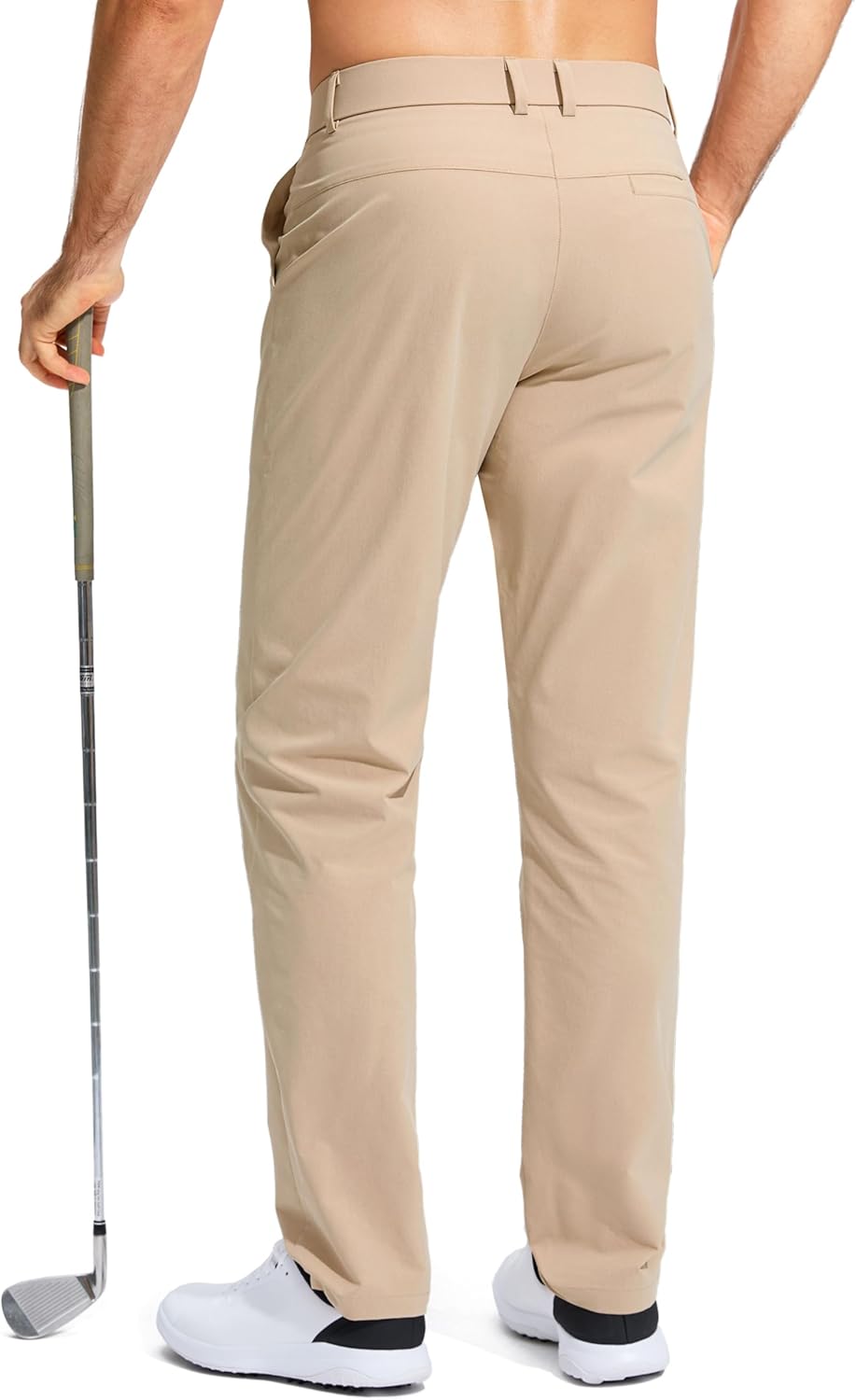 High-Quality Pudolla Men's Golf Pants, Versatile Dress Work Pants, Comfortable S...