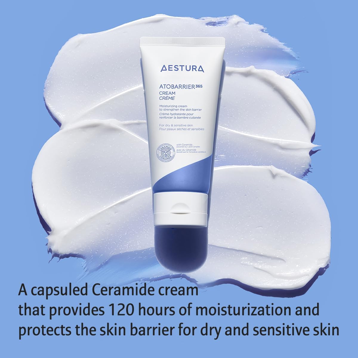 AESTURA ATOBARRIER365 CREAM with Ceramide, Korean Moisturiser, Korean Skincare,...