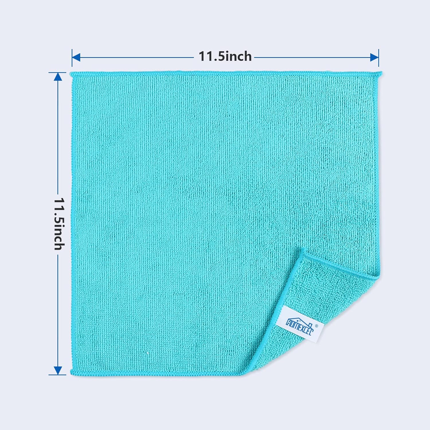 HOMEXCEL Microfiber Cleaning Cloth,12 Pack Cleanin...