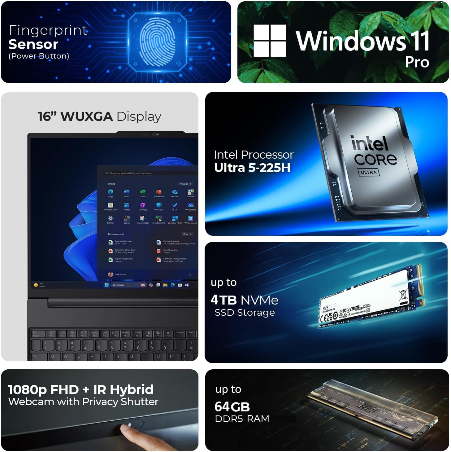 Advanced Lenovo ThinkPad E16 Gen 3 Business Laptop, High-Performance 16-Inch Lap...