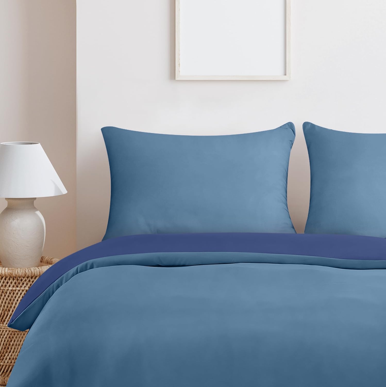 Utopia Bedding King Size Duvet Cover Set, Special Microfibre Polyester Bedding S...