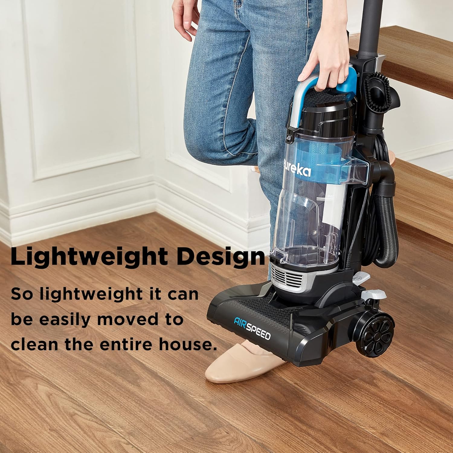 Eureka NEU10AE5 Powerful Bagless Upright Vacuum Cl...