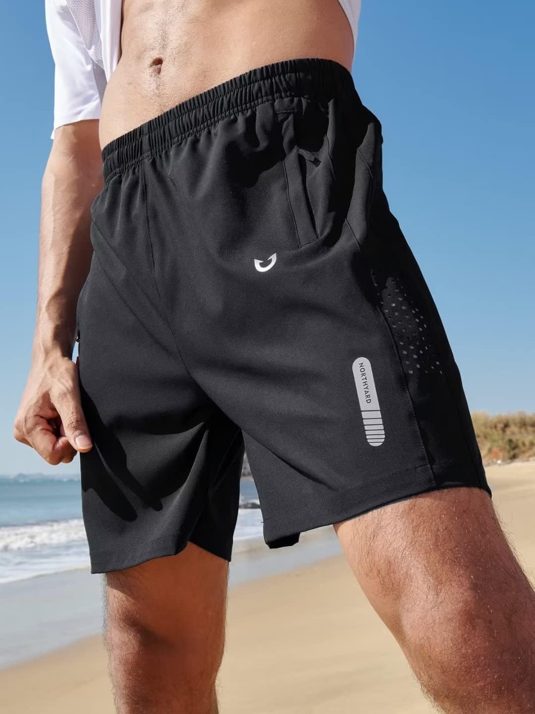 NORTHYARD Men's Athletic Running Shorts Gym Workout Shorts 7"/ 9"/ 5" Quick Dry...