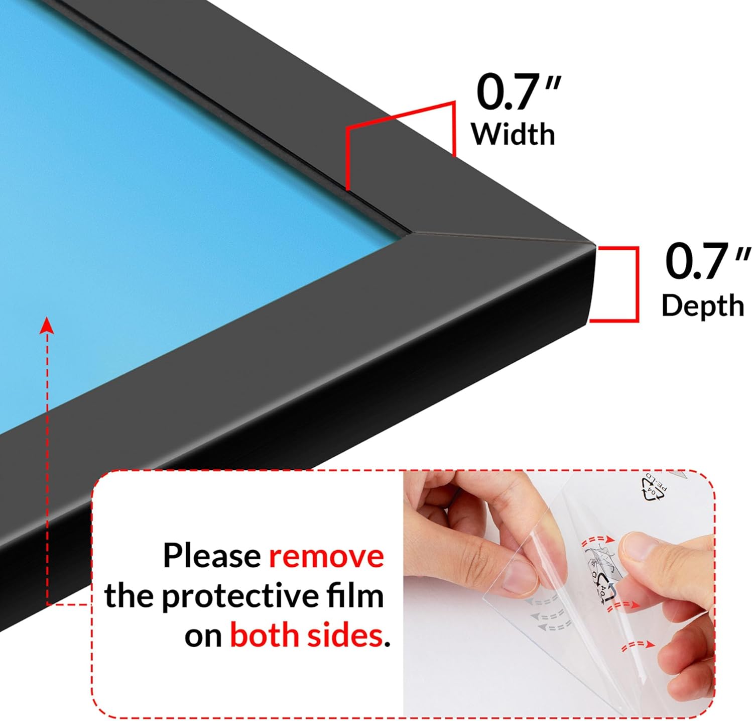 LaVie Home Picture Frame, High-Quality 20x30 Frame for Wall Display, Affordable...