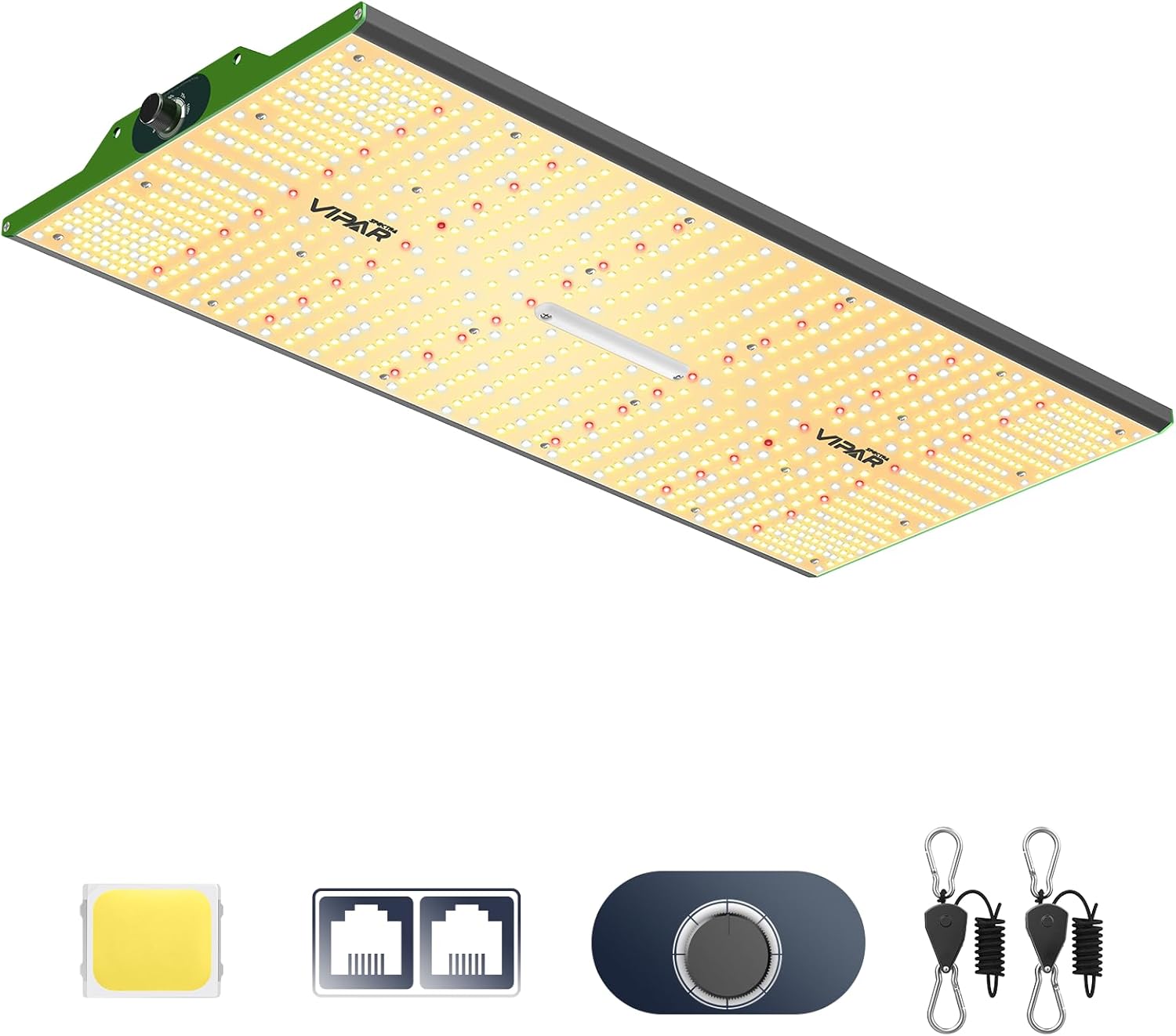 VIPARSPECTRA P2000 LED Grow Lights for Seed Starting Vegetables Bloom, 250 Watt...