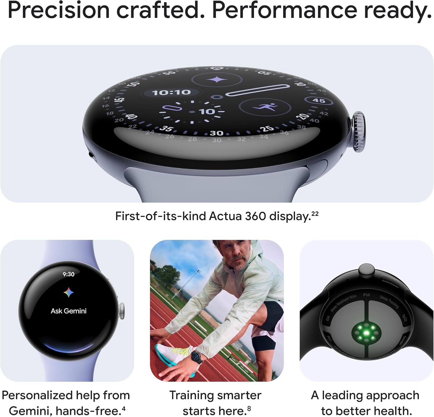 Google Pixel Watch 4 (41mm) - Android Smartwatch with Heart Rate and Sleep Track...