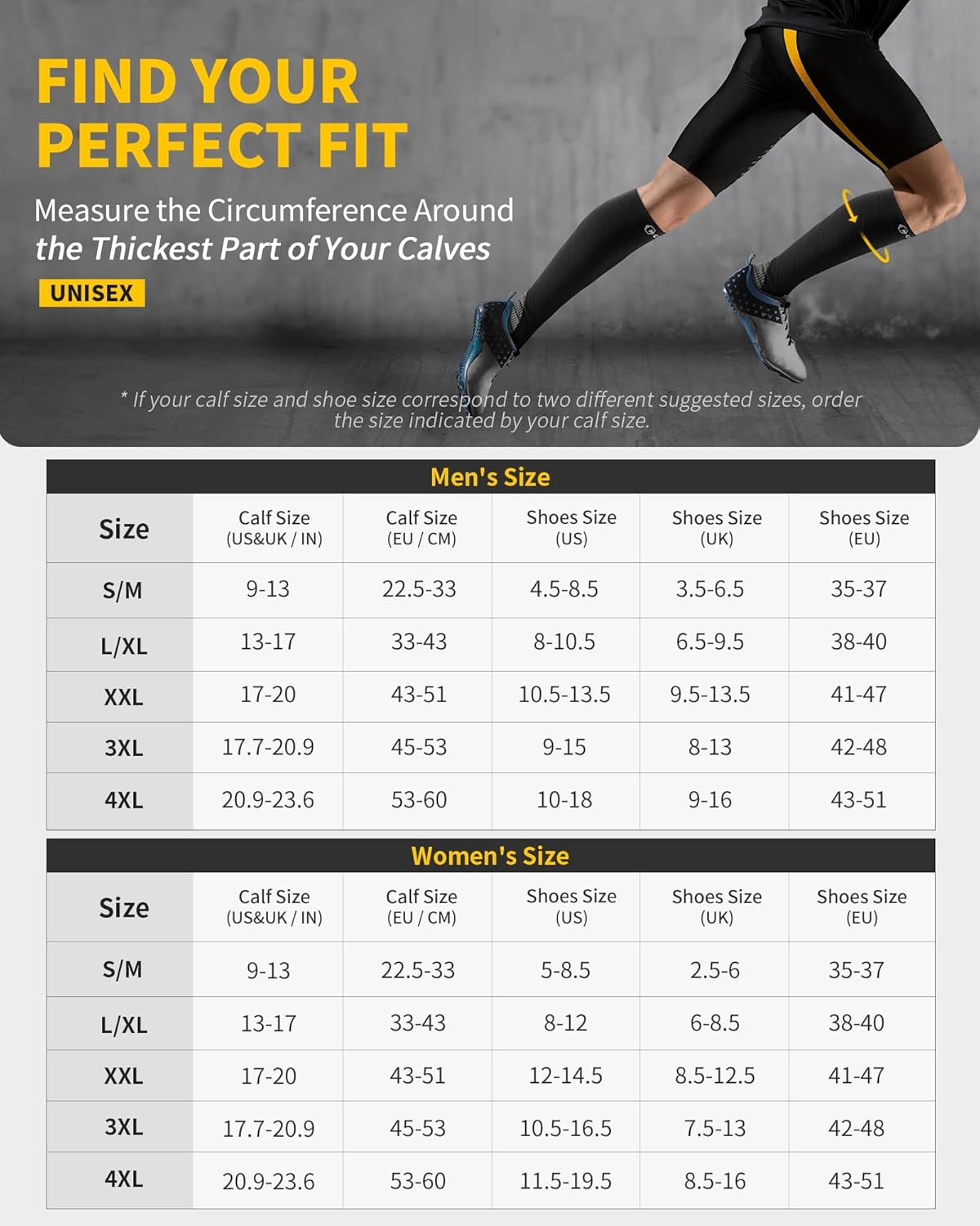 CAMBIVO Compression Socks for Women & Men 2 Pairs, Flight Socks Compression Stoc...