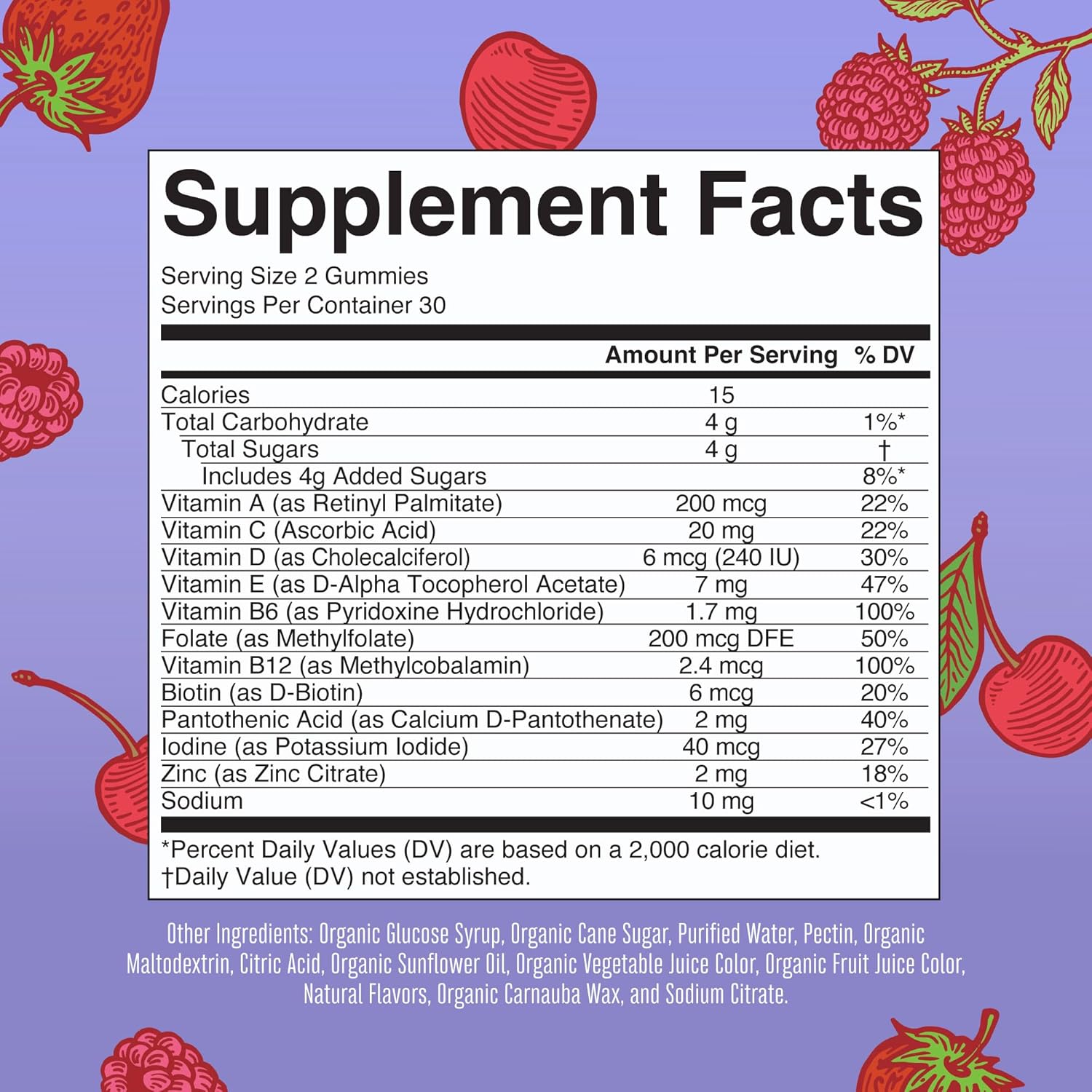 MaryRuth Organics Kids Vitamins | Multi | 1 Month Supply | Multivitamin Gummies...