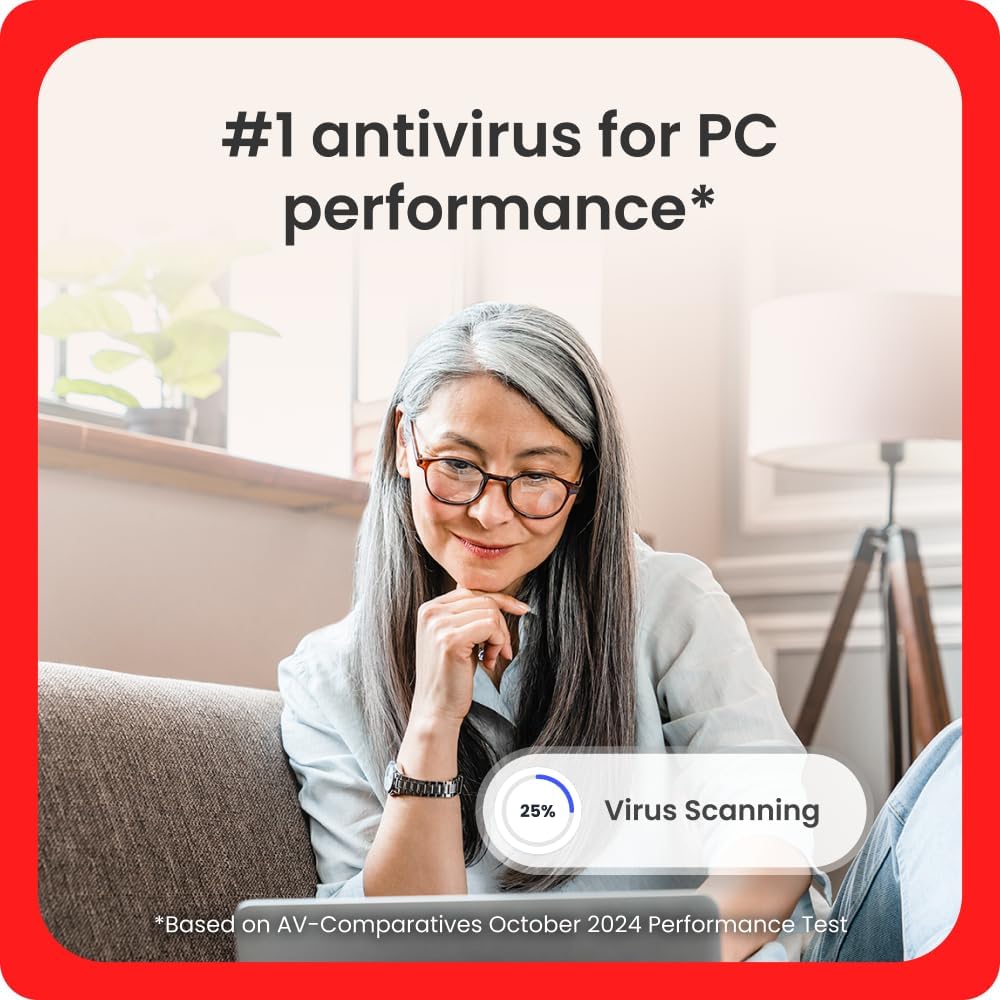 McAfee Total Protection 5-Devices 2026 | Security Software Includes Antivirus, V...