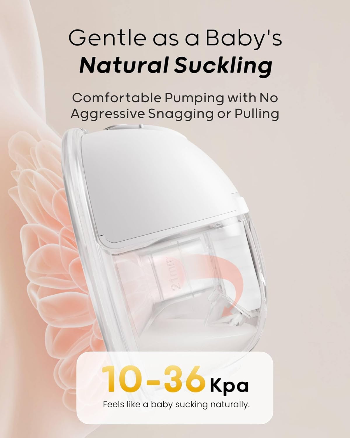 Nuliie Electronic Breast Pump, Special Hands-Free, Wearable Portable Breast Pump...