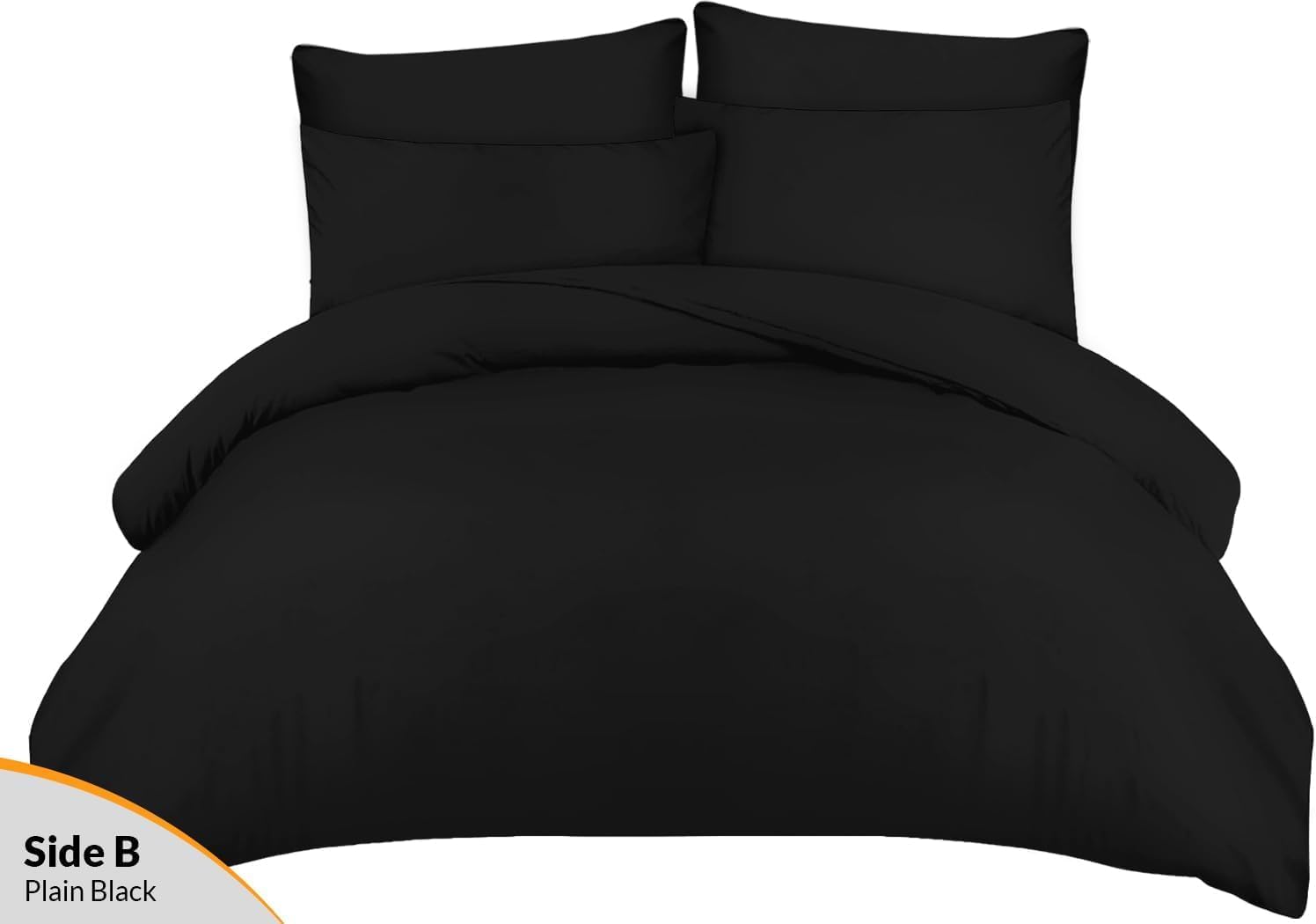 Pamposh Double Duvet Set Premium Brushed Microfiber Duvet Cover Double Ultrasoft...