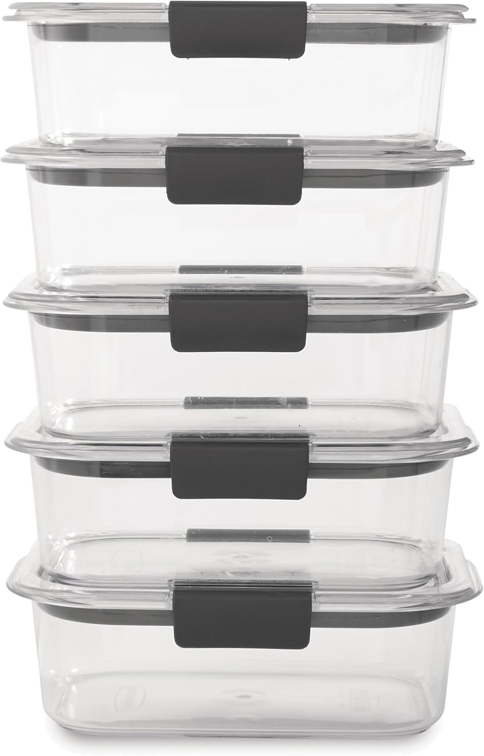 Rubbermaid Brilliance Tritan Plastic Food Storage...