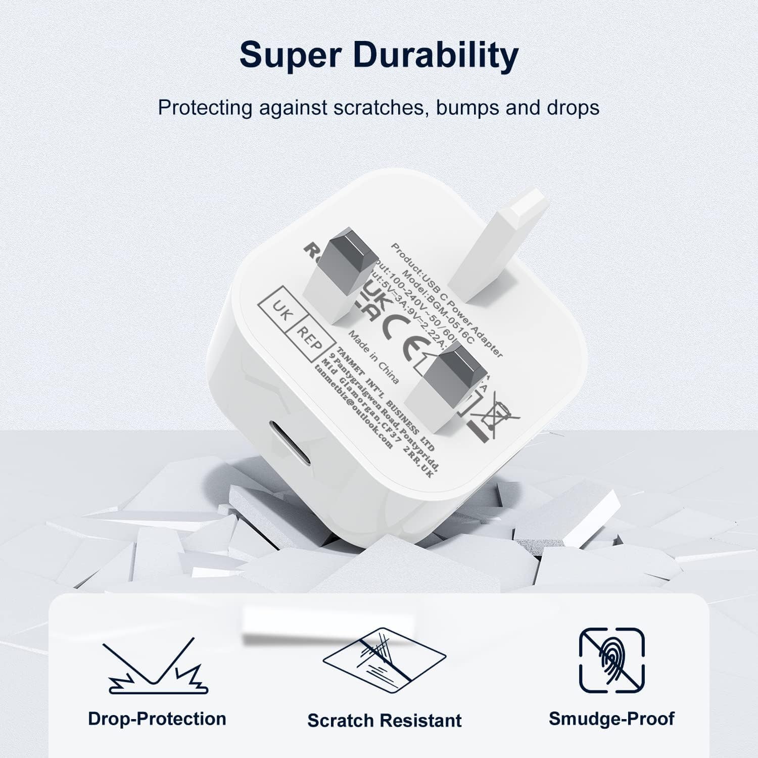 iPad Plug USB C, High-Quality Apple iPad Charger Plug for Fast Charging, Innovat...