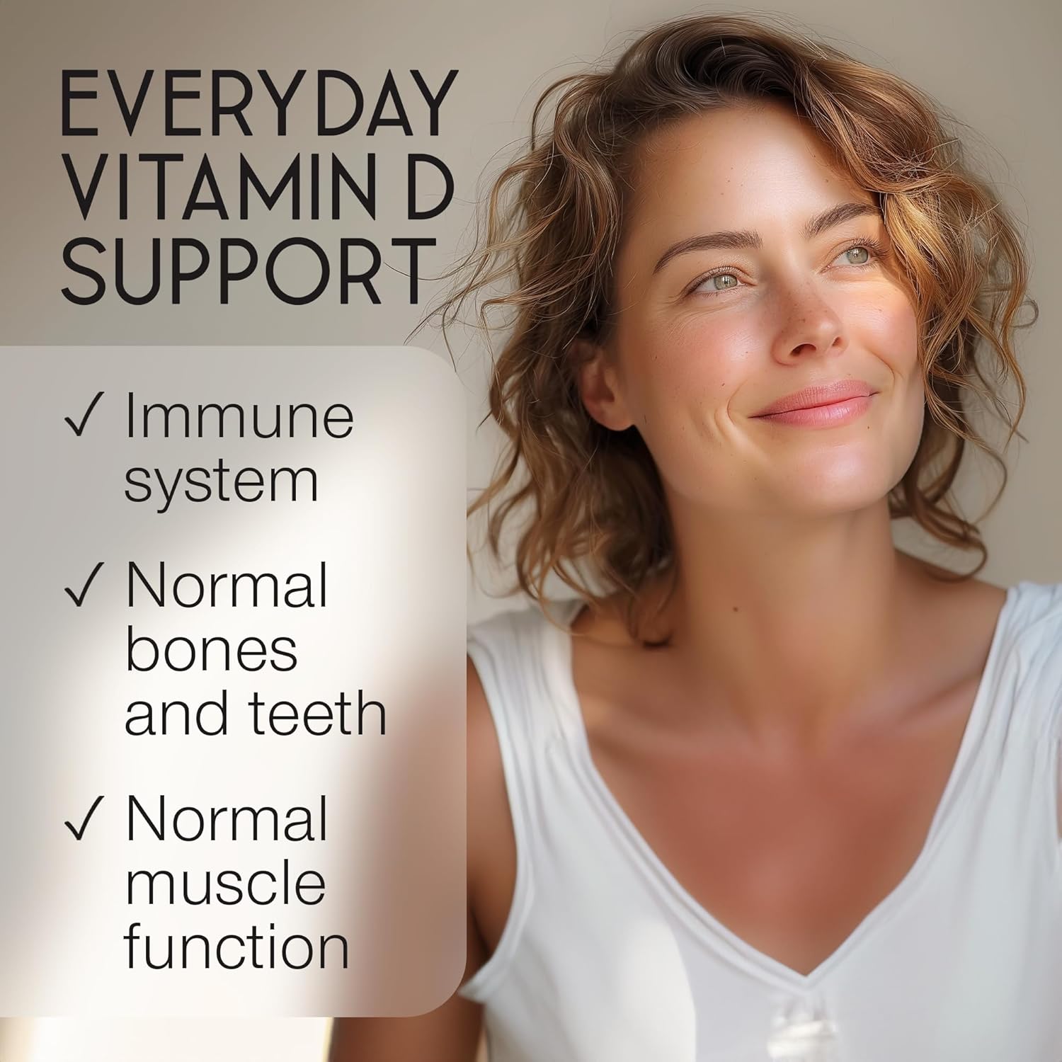 Vitamin D Drops - Vitamin D3 K2 Liquid for Adults & Kids - Immunity, Bones & Mus...