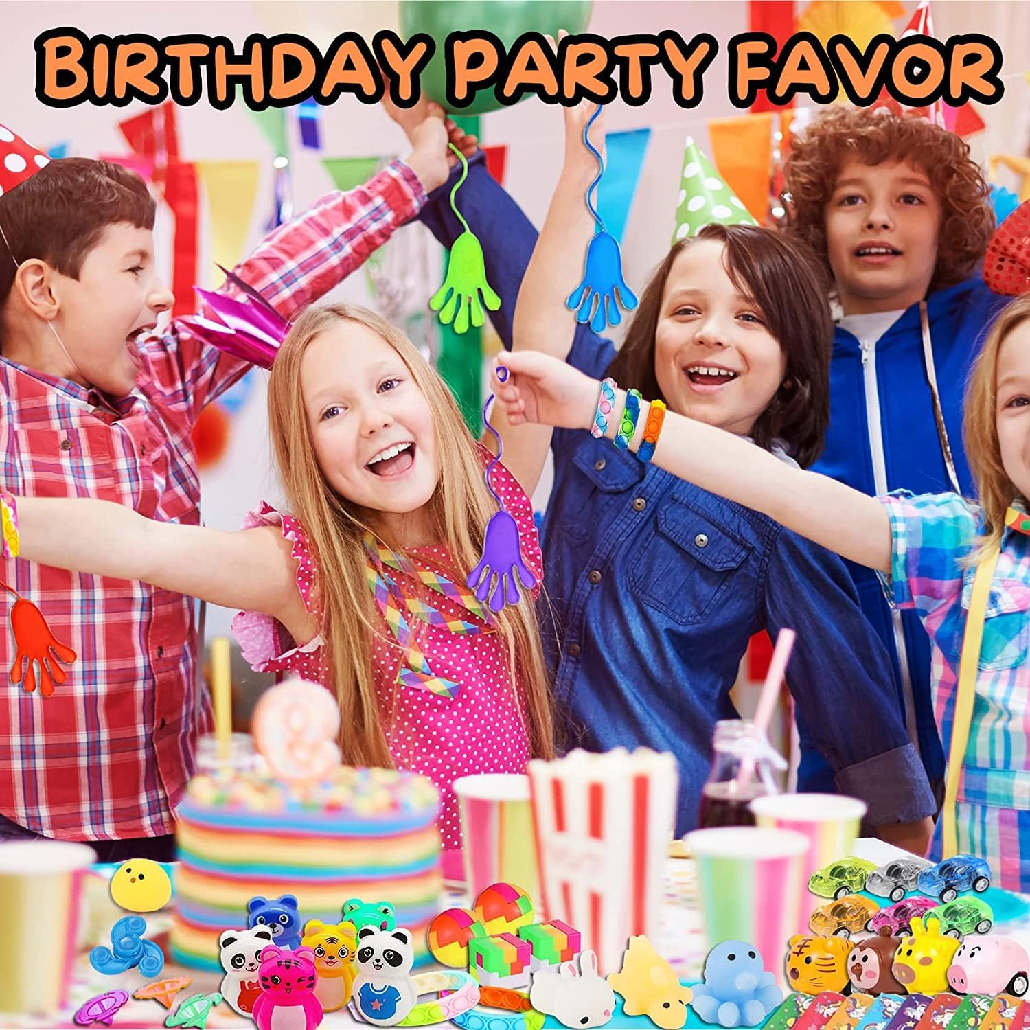 Special Unisex Party Favours, 122Pcs Party Bag Fillers, Innovative Assortment To...