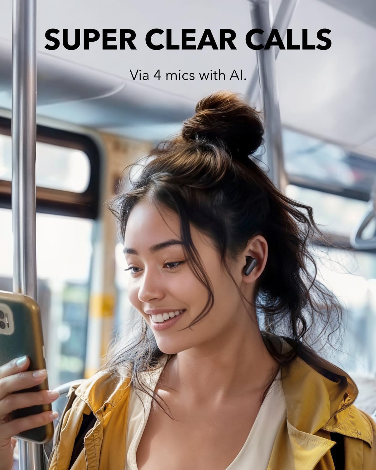 soundcore P30i by Anker Noise Cancelling Earbuds, Strong and Smart Noise Cancell...