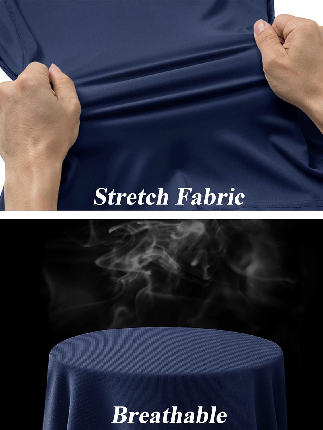 TACVASEN Women's Long Sleeve Top, Versatile 1/4 Zip Shirt with UPF 50 Sun Protec...