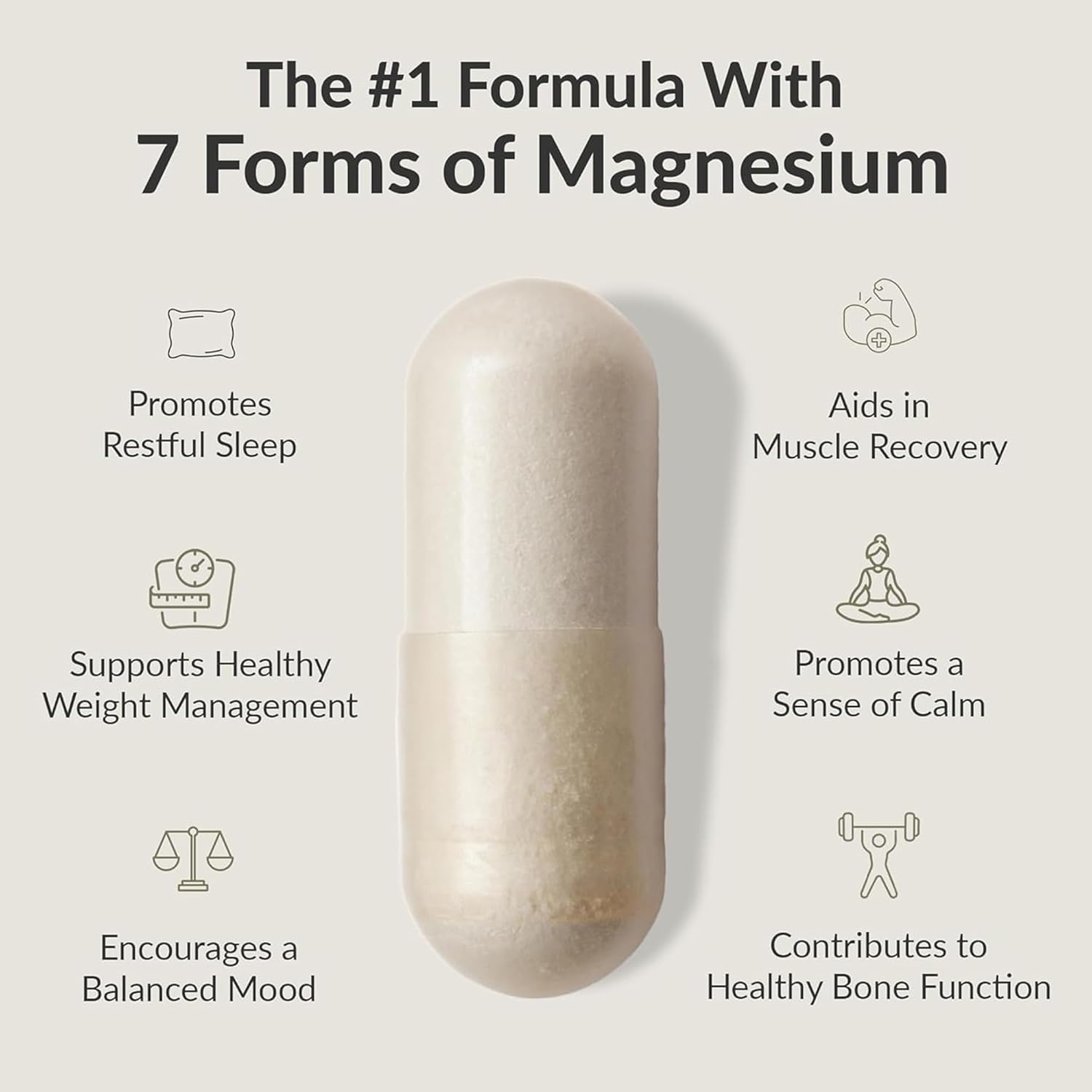 BIOptimizers Magnesium Breakthrough Supplement with 500mg - 7 Forms of Magnesium...
