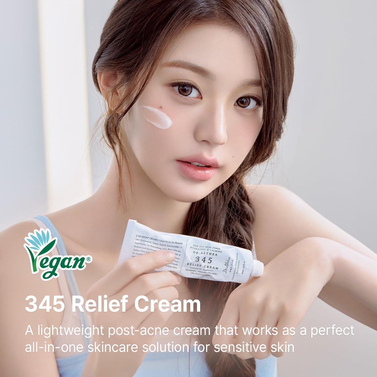 Dr.Althea 345 Relief Cream | Daily Face Moisturizer for Soothing Recovery and Bl...