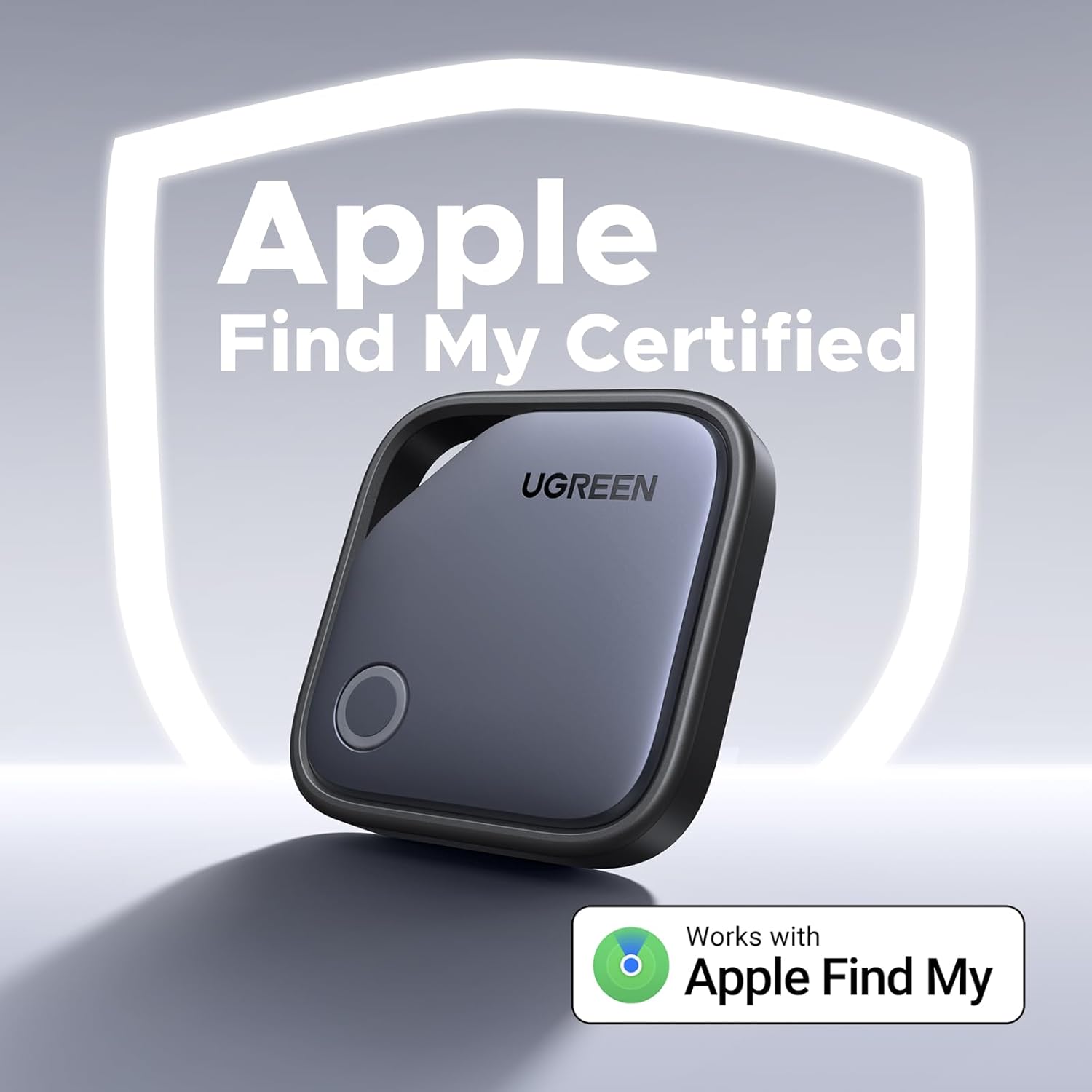 UGREEN FineTrack (4 Pack) Compatible with Apple Find My (iOS only), Air Tracker...