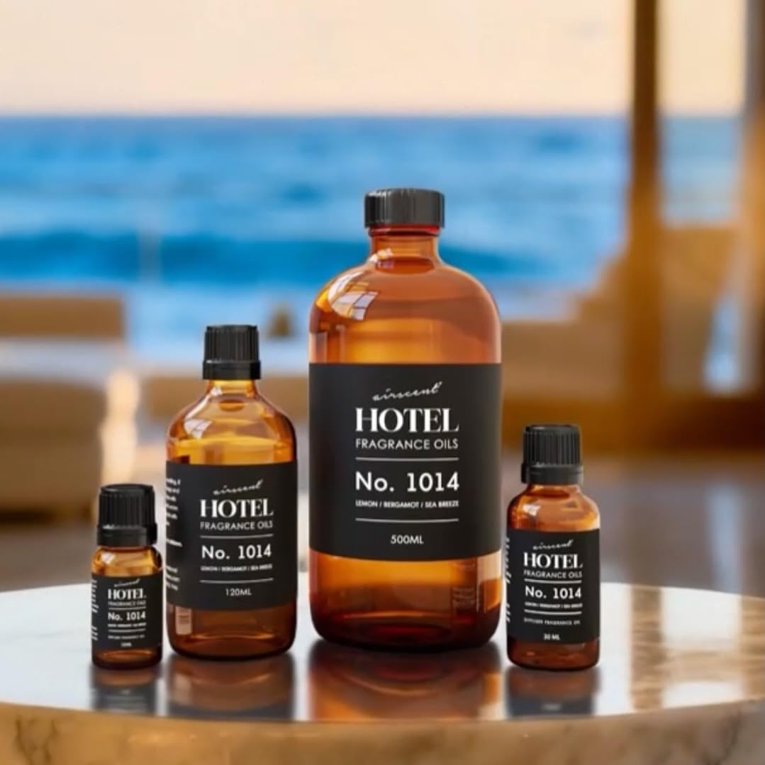 AirScent Hotel Diffuser Oil No. 1014 - The Iconic 5-Star Hotel Coastal Blend - L...