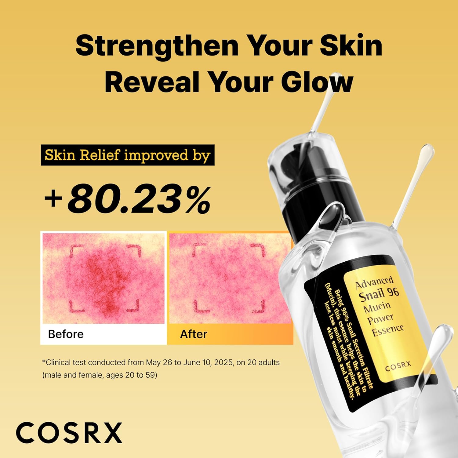 COSRX Snail Mucin Repairing Serum 100ml, Hydrating Serum for Face with Snail Sec...