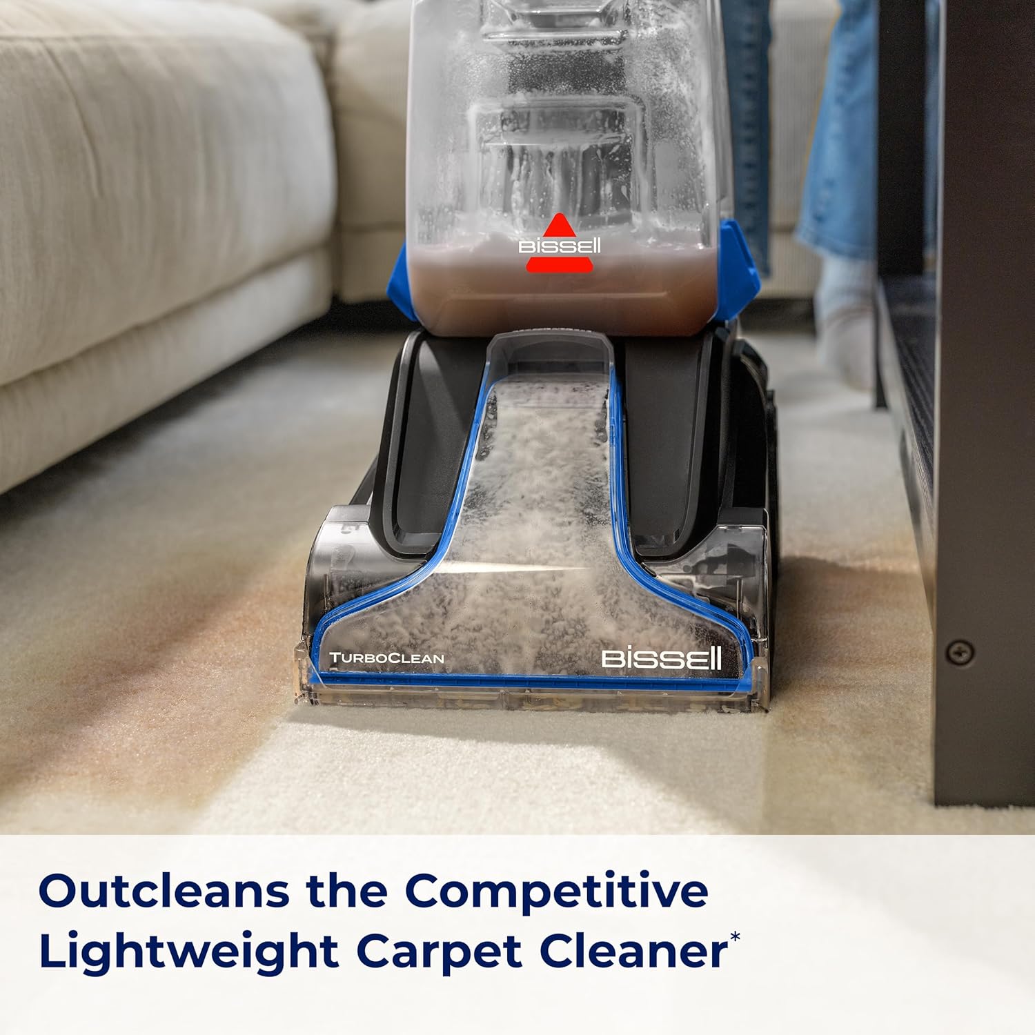 BISSELL TurboClean, Upright Carpet Cleaner, Pro Max Clean & Protect + Oxy Urine...