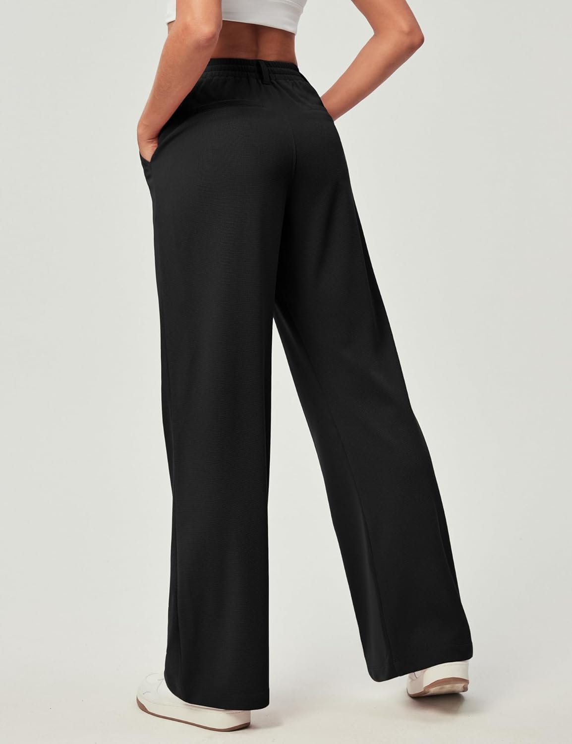Ewedoos Wide Leg Pants Woman Stretchy Work Dress Pants Women Trendy 2026 Busines...