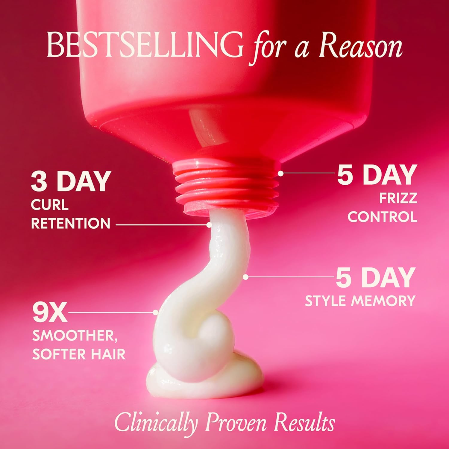 DAE Cactus Fruit 3-In-1 Styling Cream - Smooth Styles, Prep Shiny Blowouts, Defi...