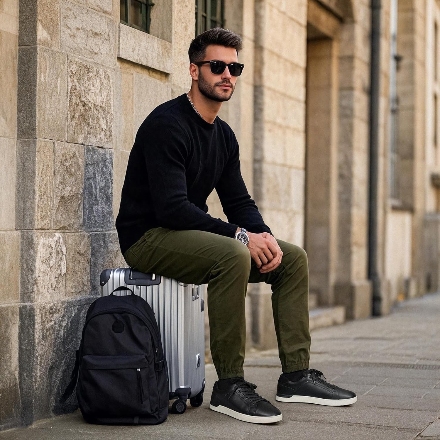 Stylish Bruno Marc Men's Casual Skate Shoes, Unique Dress Sneakers for Everyday...