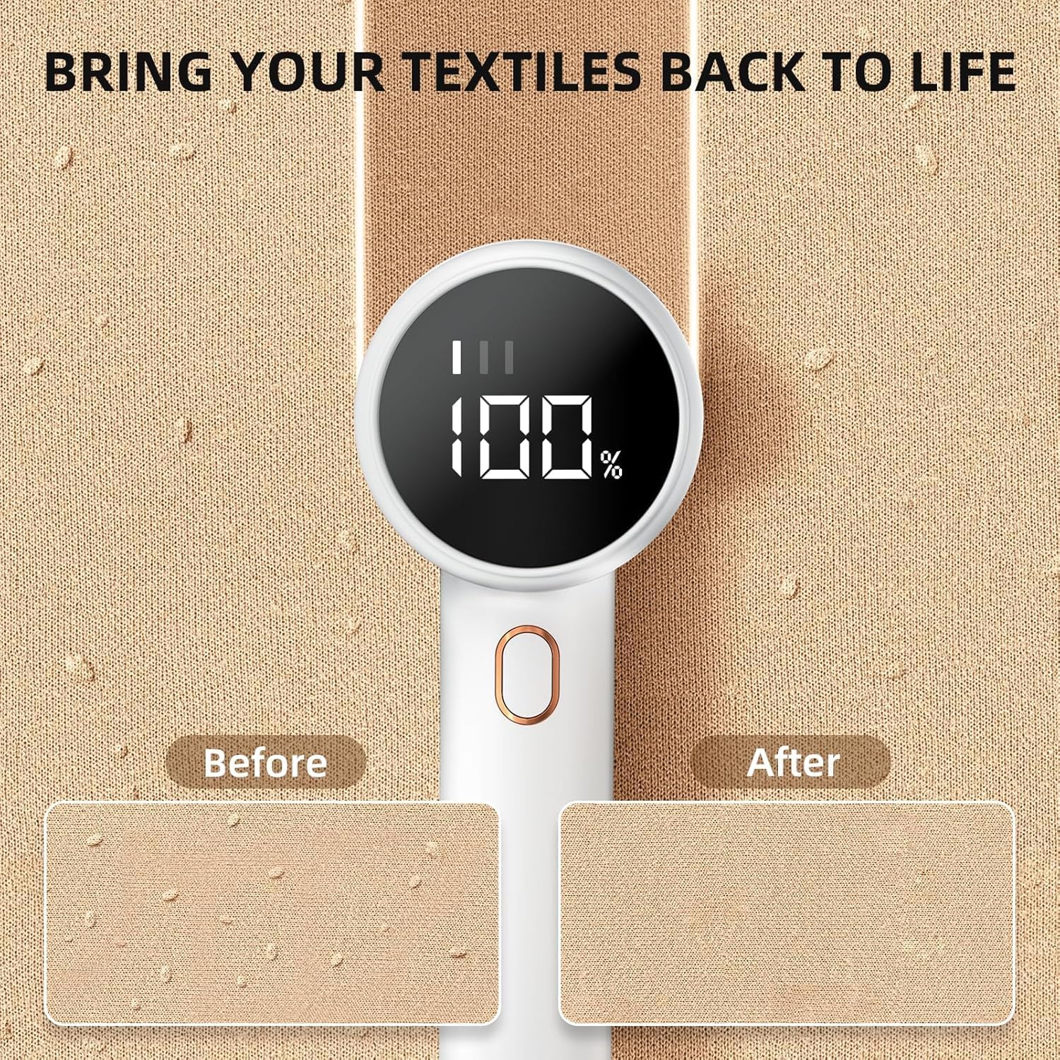 Fabric Shaver, Electric Lint Remover, Rechargeable Lint Shaver, Sweater Defuzzer...