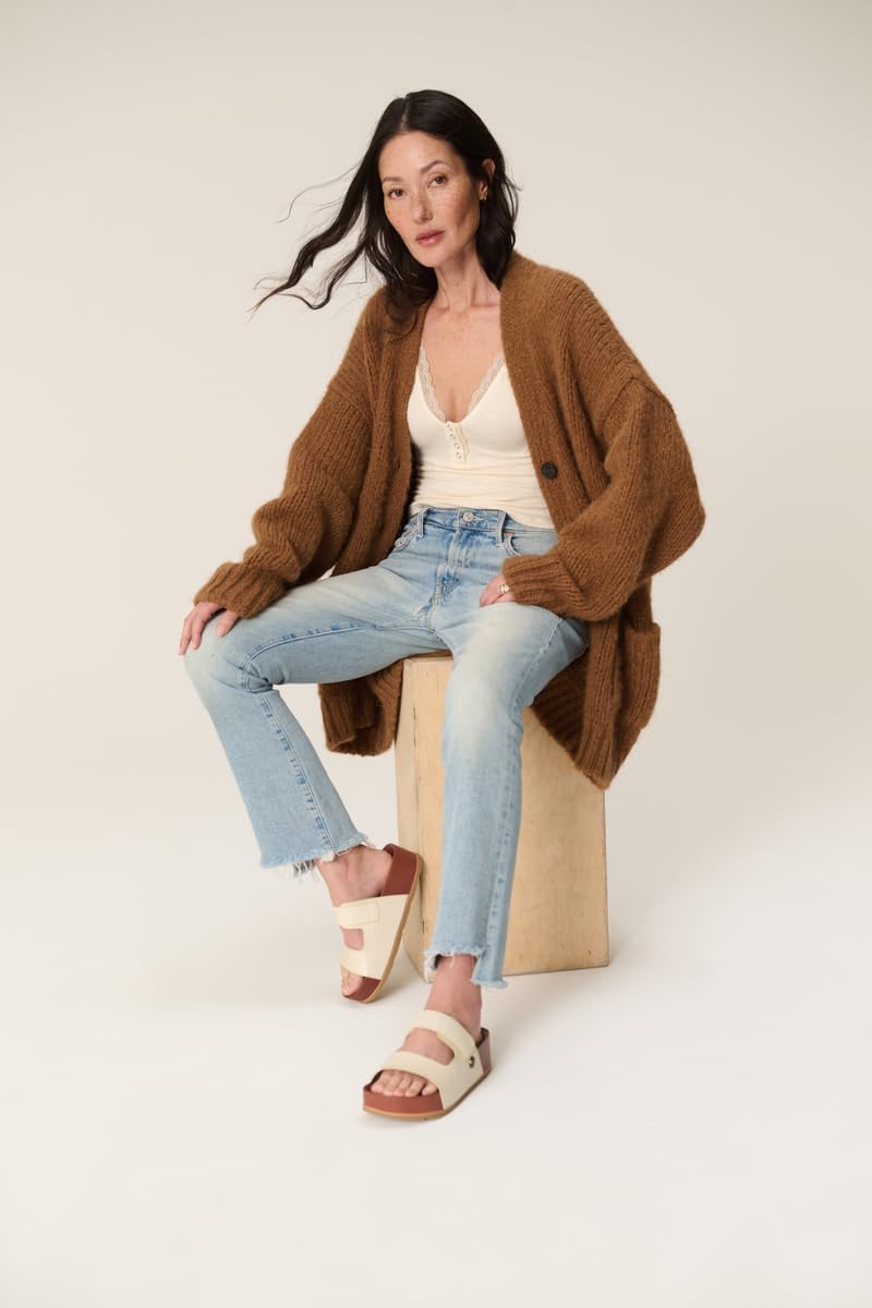 Exclusive Project Cloud 100% Genuine Leather Platform Sandals, Premium Women's F...