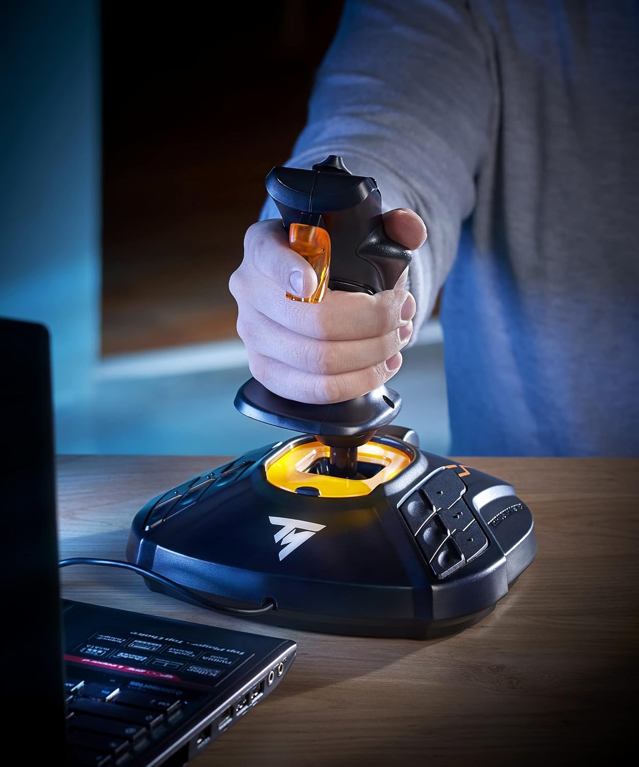 Thrustmaster T16000M FCS - Ambidextrous Flight Control System with H.E.A.R.T Hal...