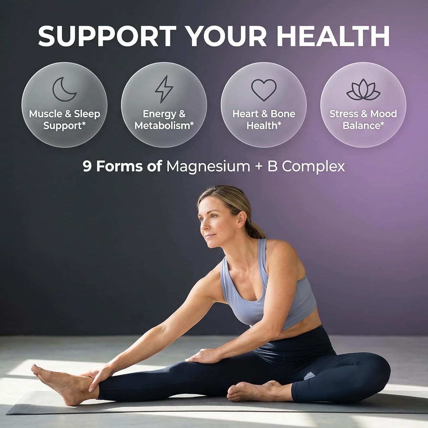 Clean Nutraceuticals Magnesium Complex with Magnesium Glycinate Citrate Malate O...