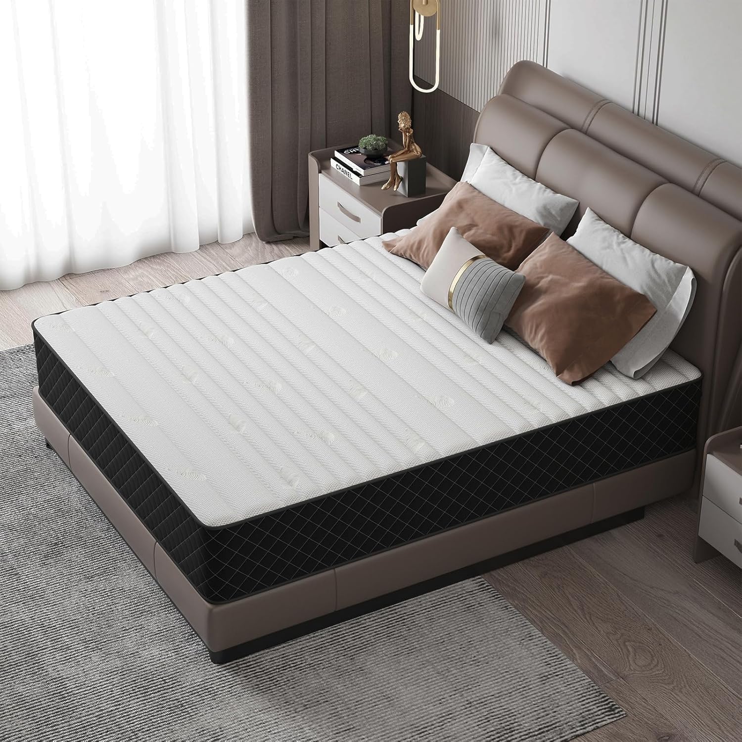 King Mattress, Special 12 Inch Hybrid Mattress for Ultimate Comfort, Innovative...