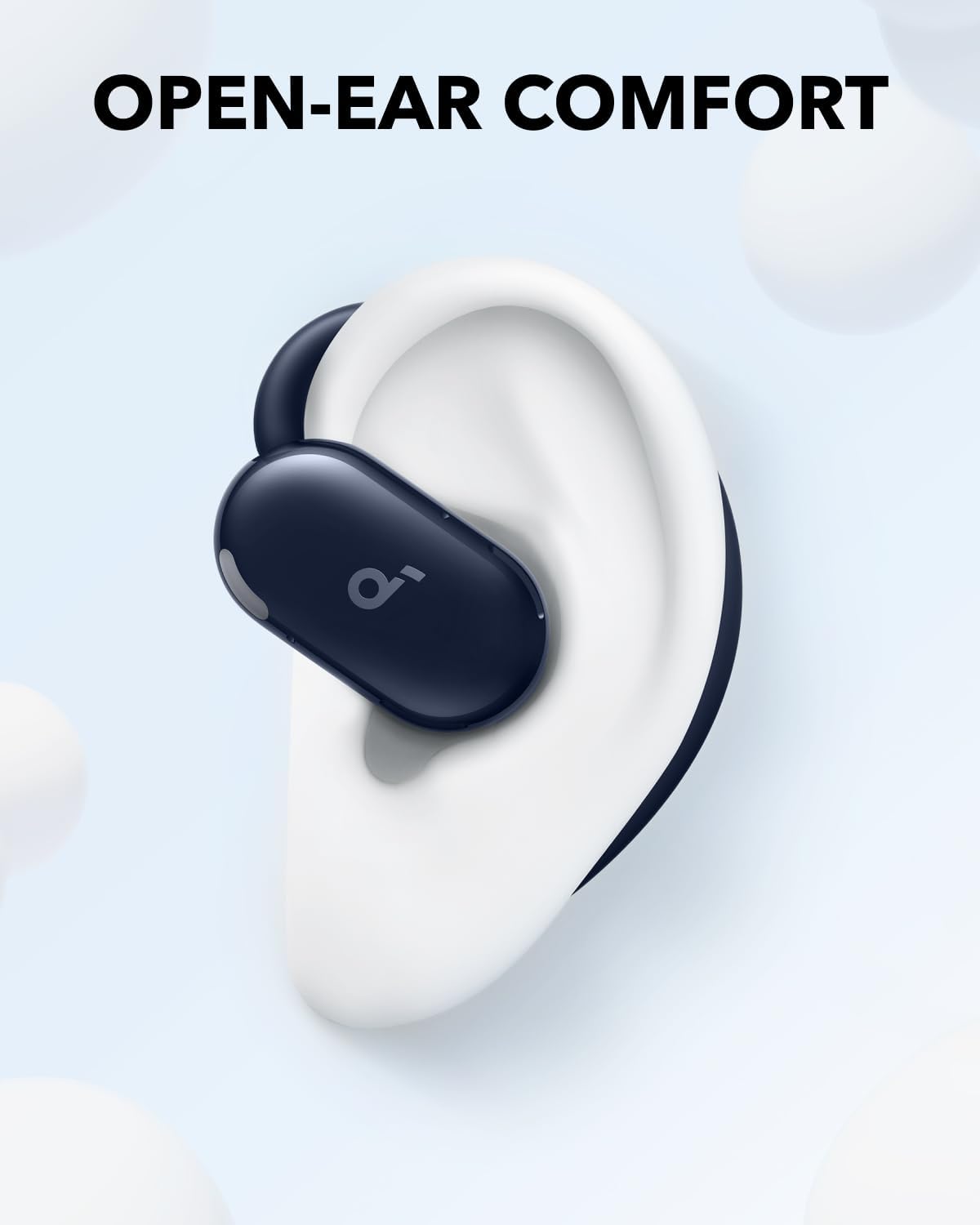 soundcore V20i by Anker Open-Ear Headphones, Adjustable Ear Hooks, Ultra-Comfort...