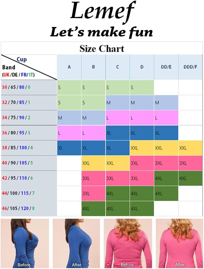 Lemef 3-Pack Seamless Sports Bra, Special Wirefree Yoga Bra with Removable Pads,...