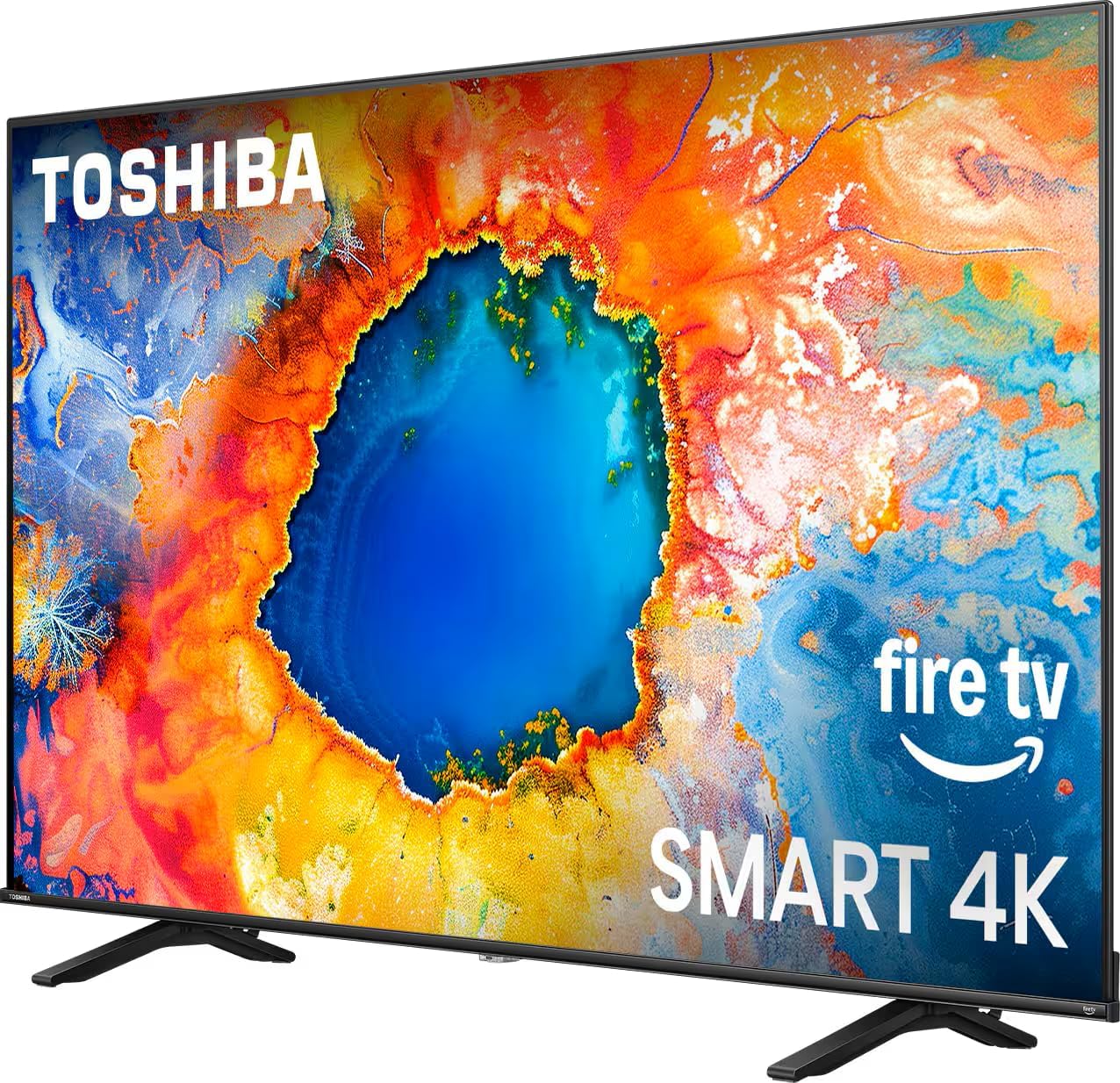 TOSHIBA 50" Class C350 Series LED 4K UHD Smart Fire TV, Voice Remote with Alexa,...